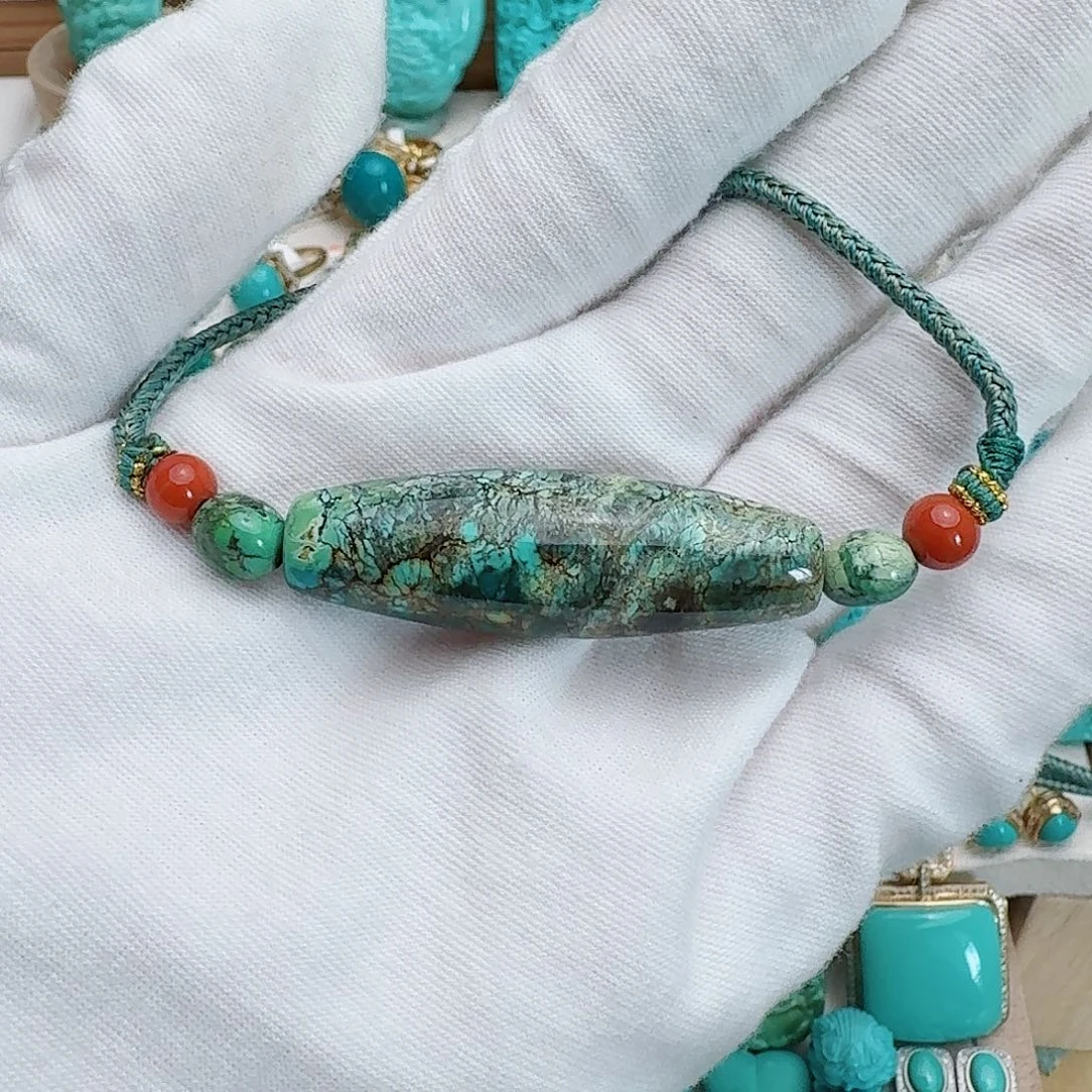 绿松石未镶嵌配饰