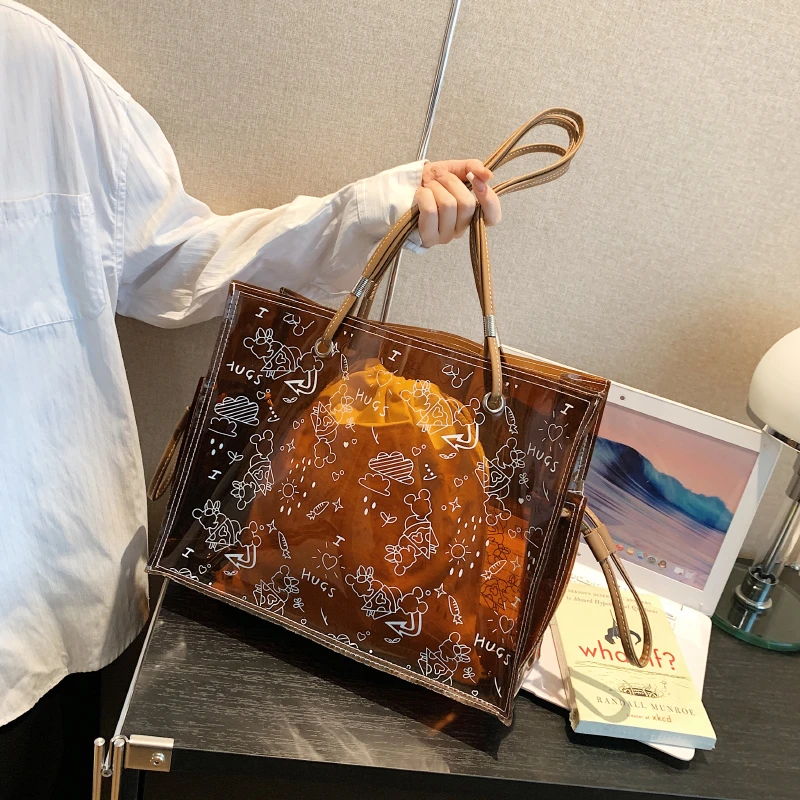 【2】子母托特2025新款潮网红单肩包女大容量大包爆款托特包