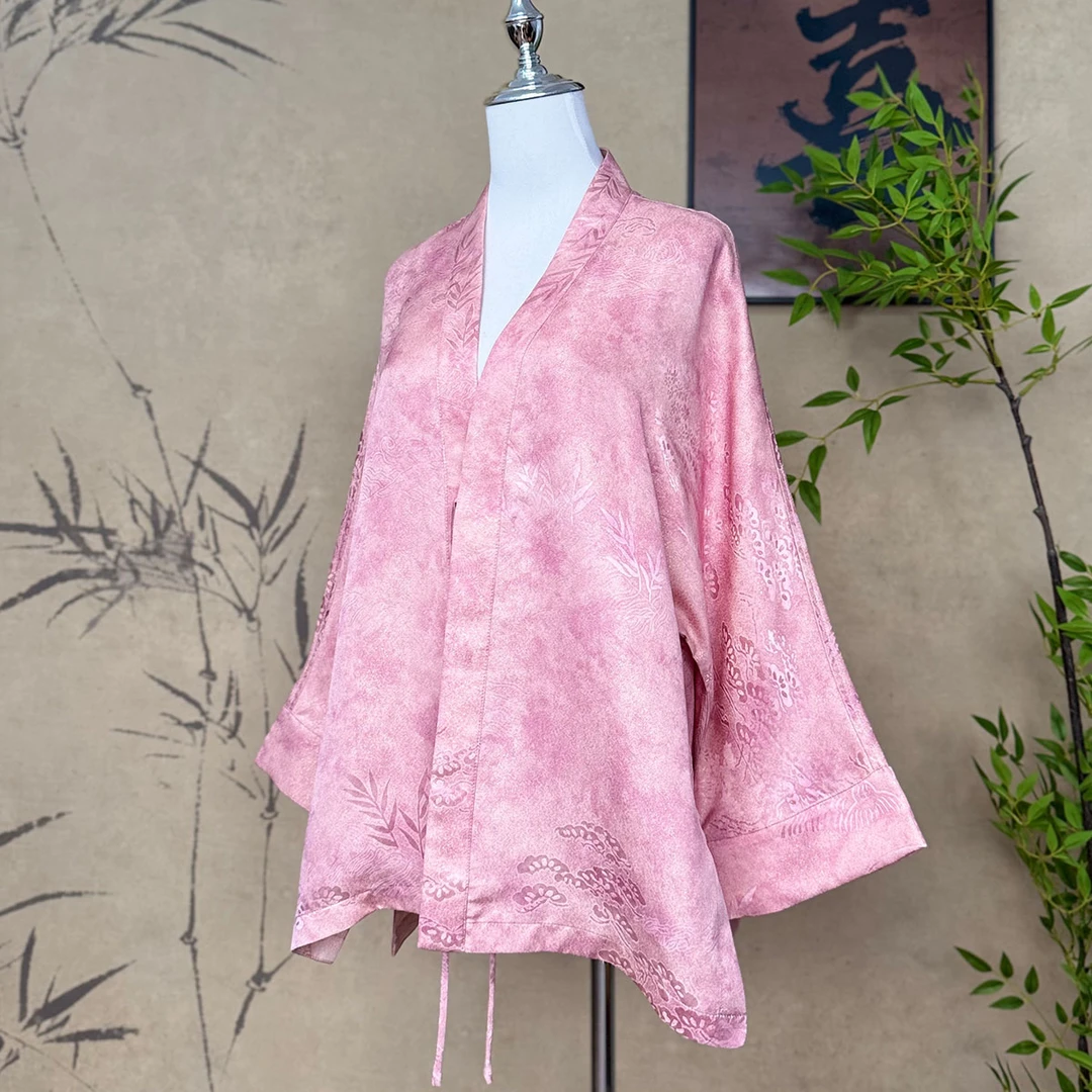 【卷卷新中式】常青画卷 正绢高配茶服双穿 国风外套