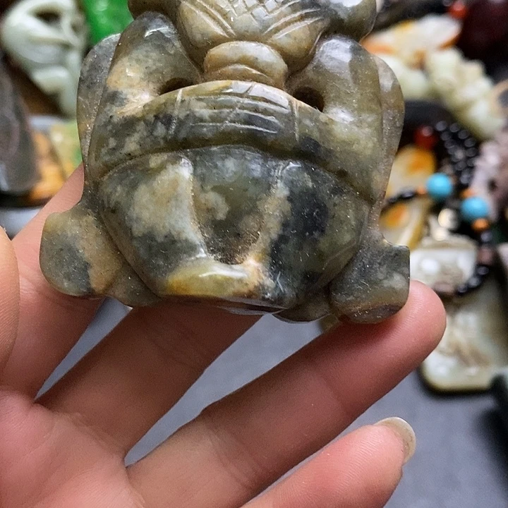 吊坠白玉菩提把件