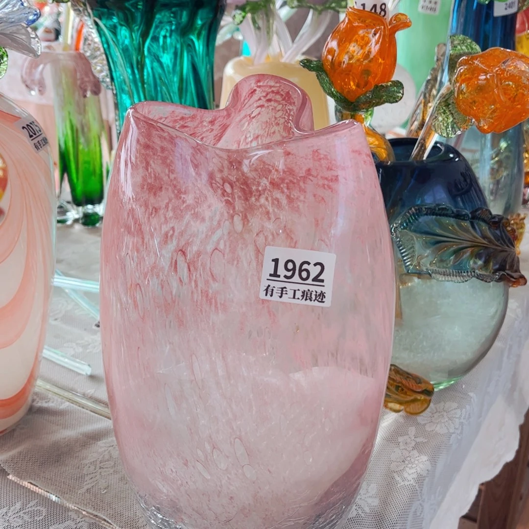 琉璃1962 花瓶摆件高34-35