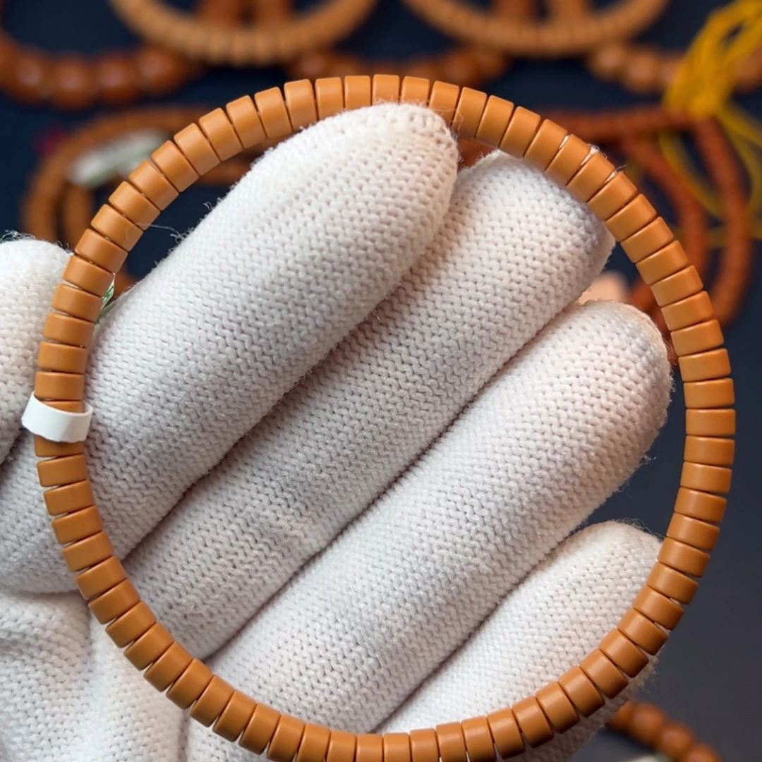 橄榄核手串/手链橄榄核尖药片单圈0.47cm