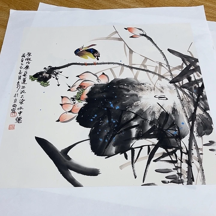 姜奇老师花鸟作品50×50
