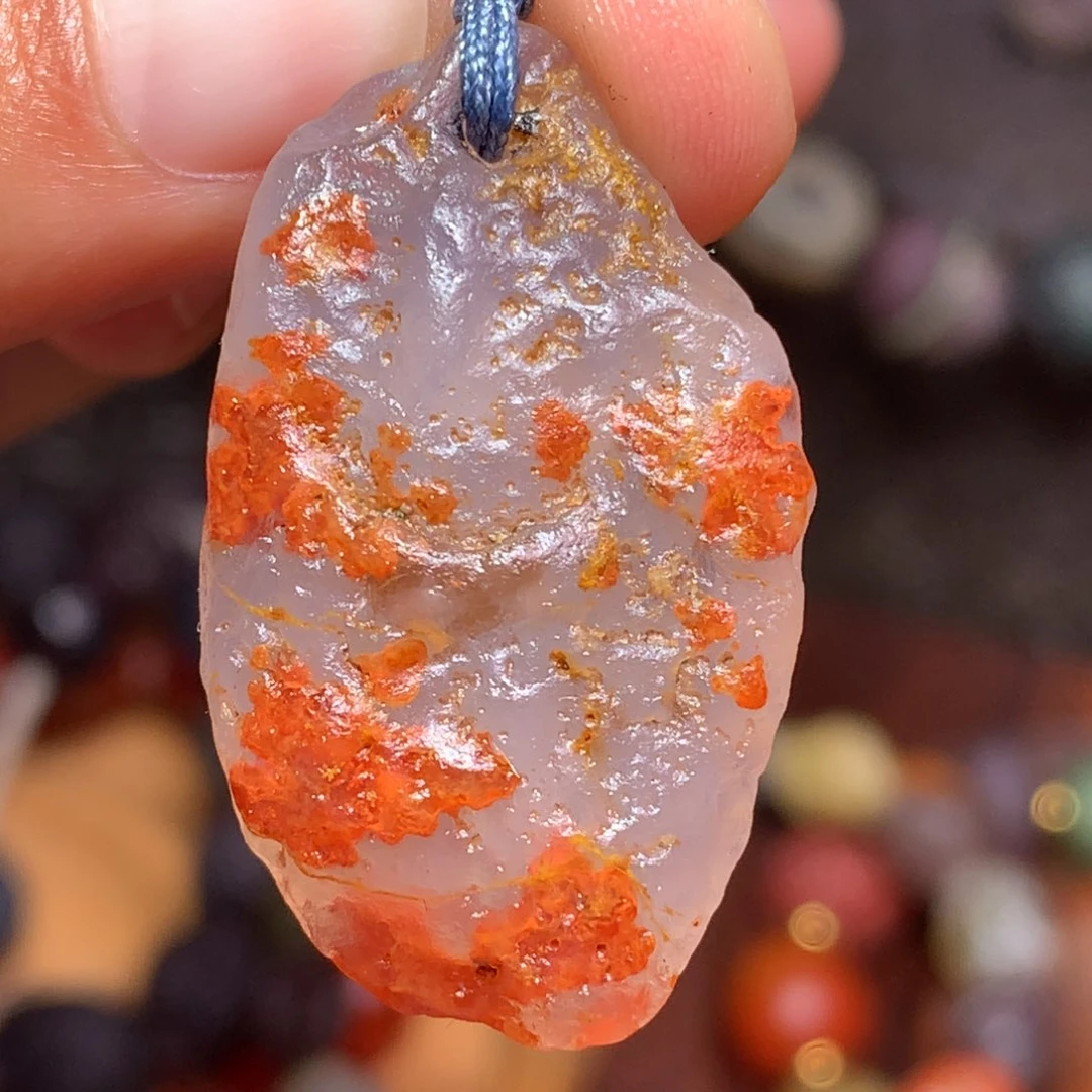 未镶嵌玛瑙/玉髓珠宝半成品