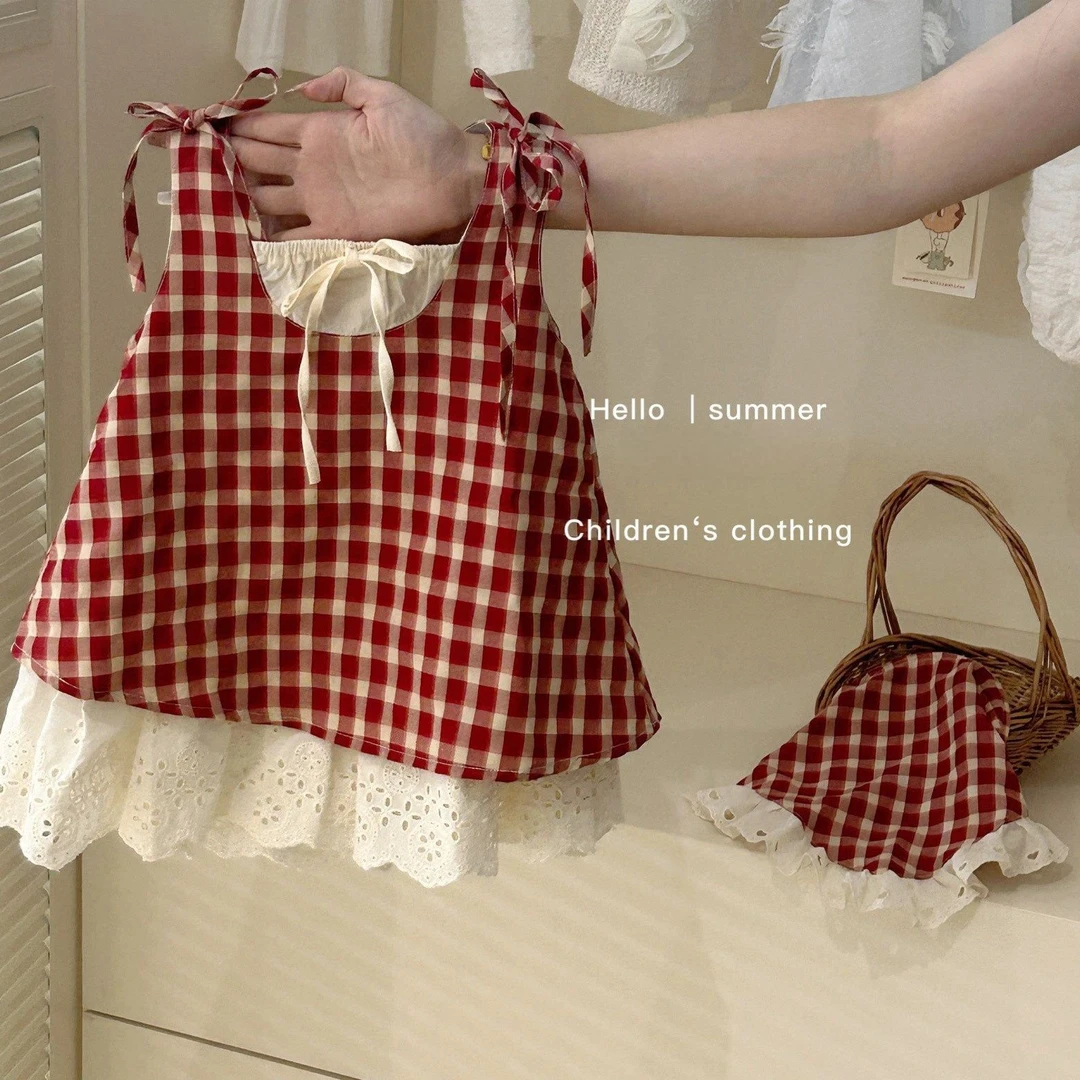 田园风小裙子有头巾