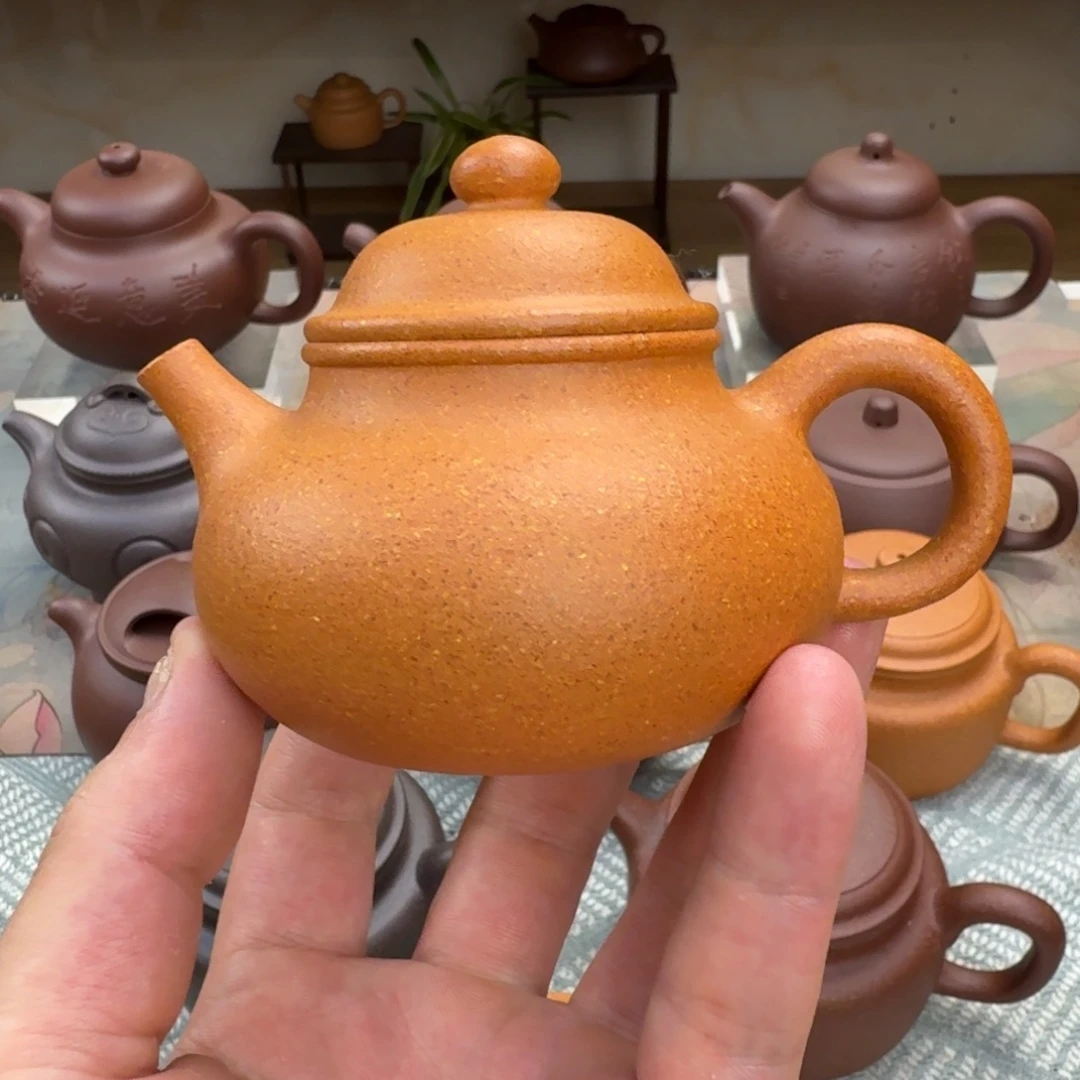 茶壶紫砂微瑕 容天 140cc