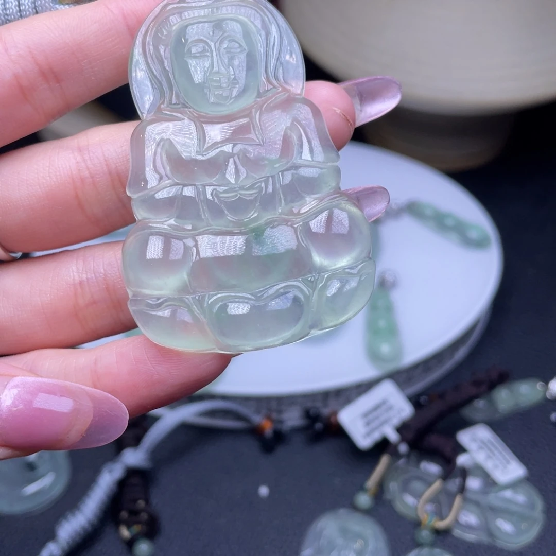 铁合金珐琅携****怀吊坠
