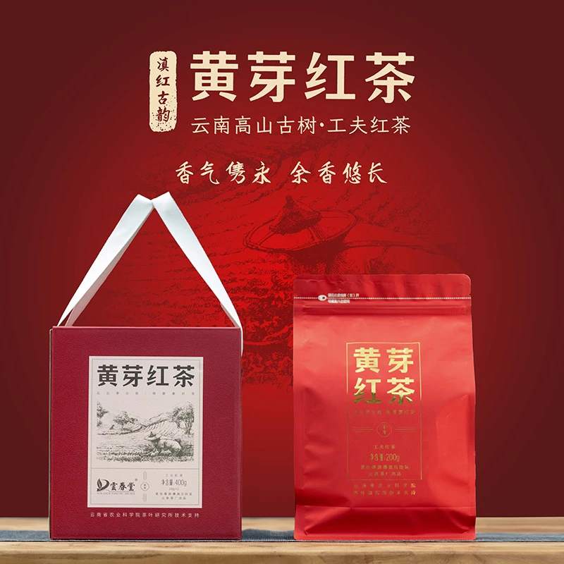 黄芽红茶云南滇红红茶云南滇红红芽