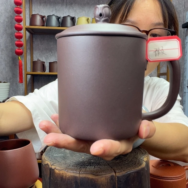 茶杯紫砂原矿紫砂杯