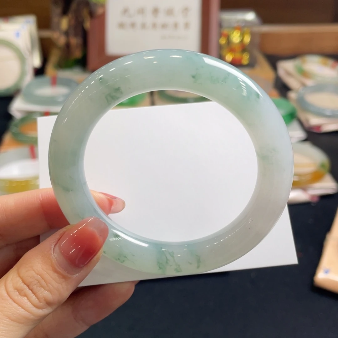 翡翠手镯未镶嵌53.6天然A货