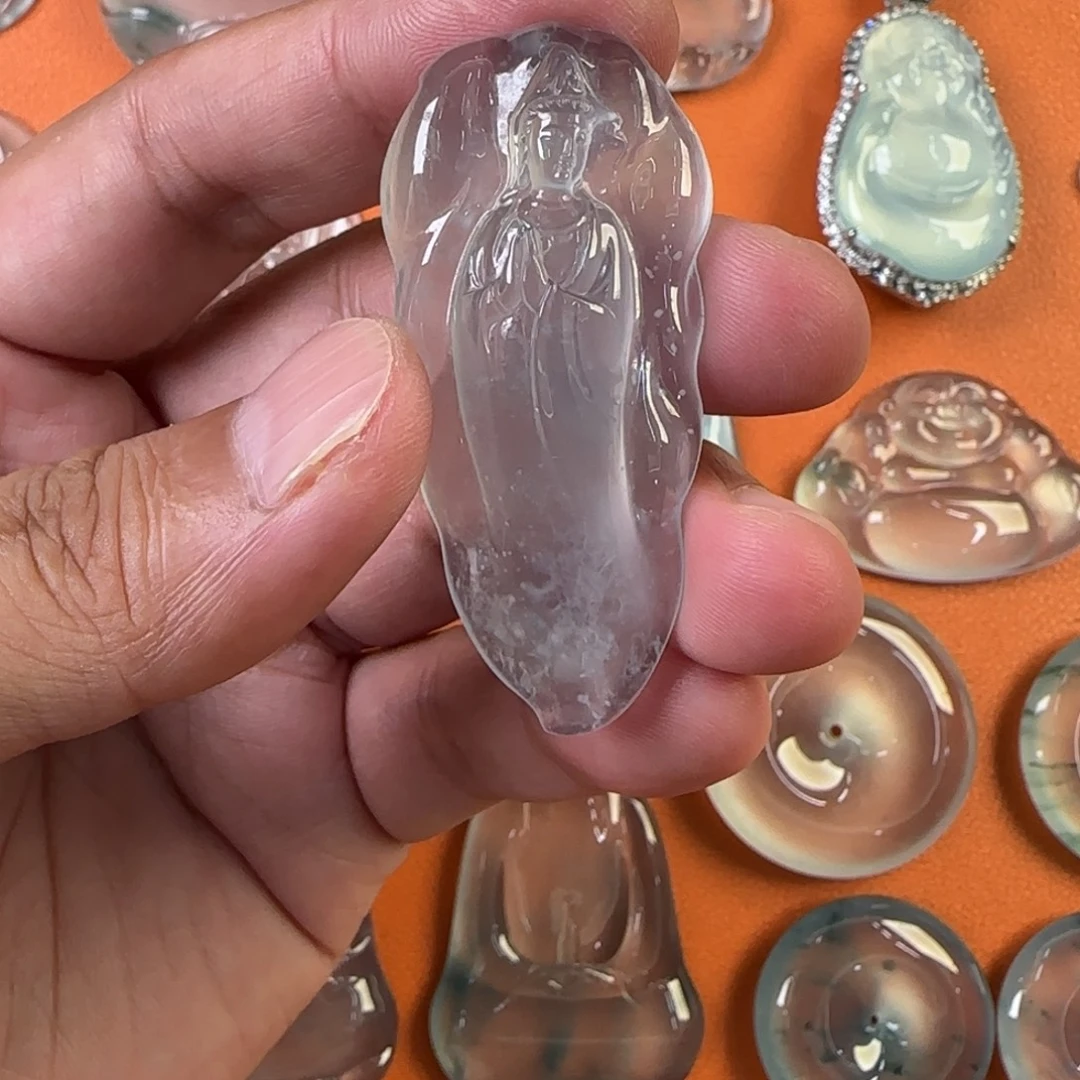 定制翡翠未镶嵌天然