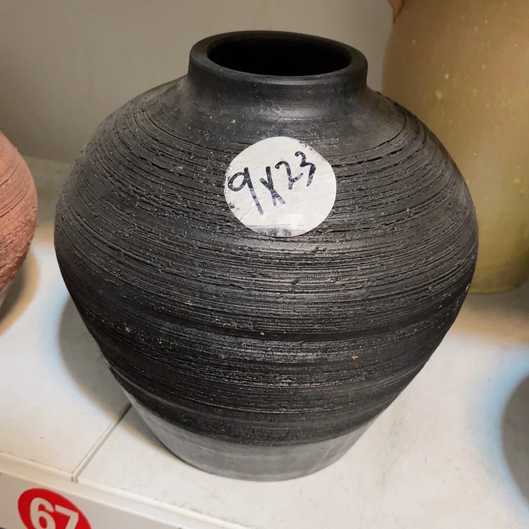 红陶无孔无孔口径9高度24