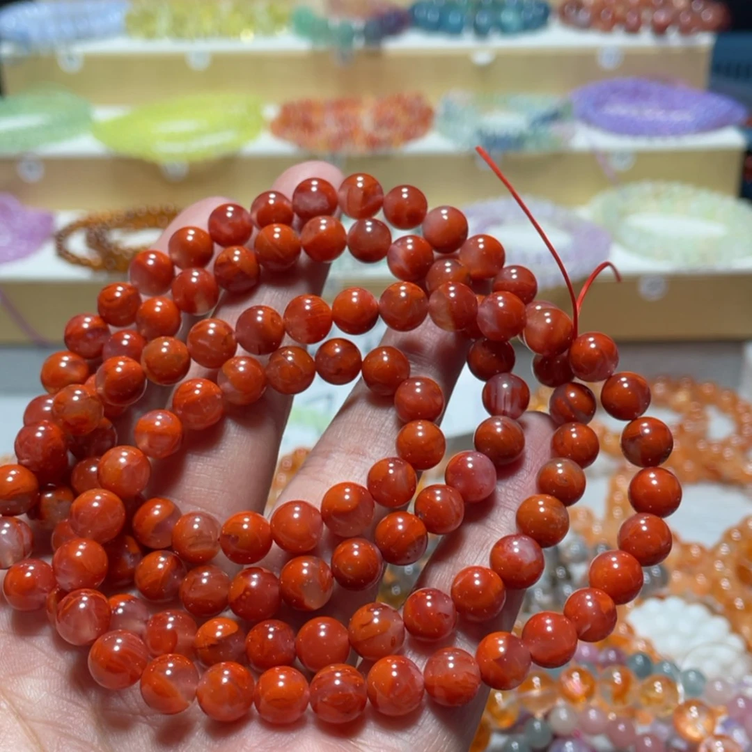 【闪购商品】水晶手串银S800镀金镶嵌与*.