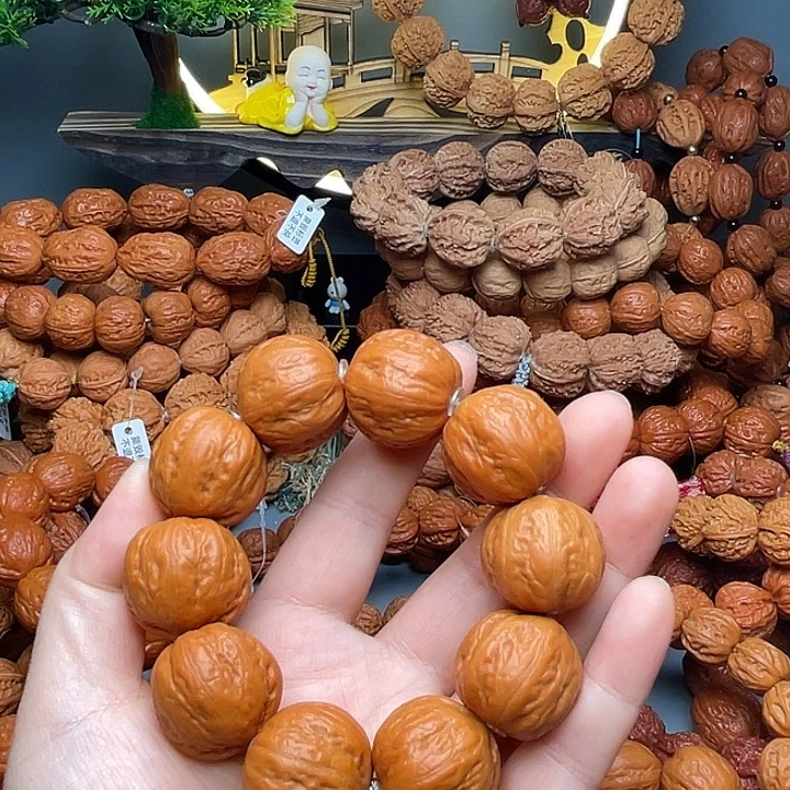 刚***底吊坠文玩核桃萌小圈