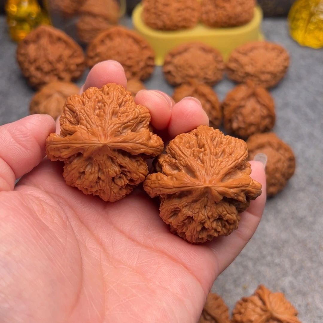 文玩核桃把件精品大粗筋43+