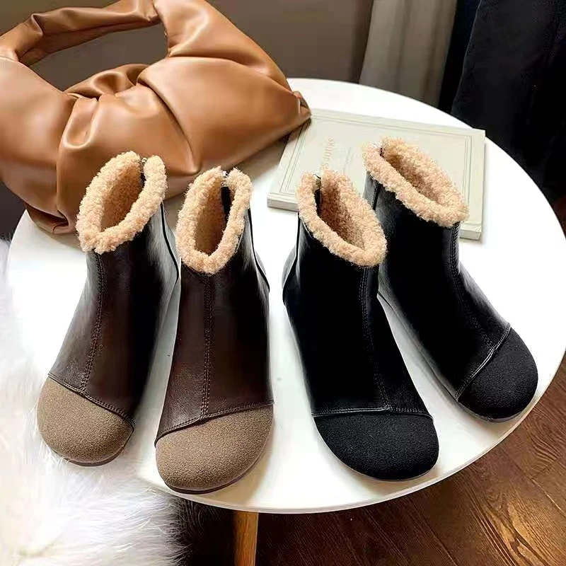 A-6韩版潮流百搭雪地靴仓