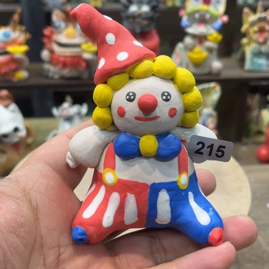 陶瓷纯手工抽象陶瓷摆件215