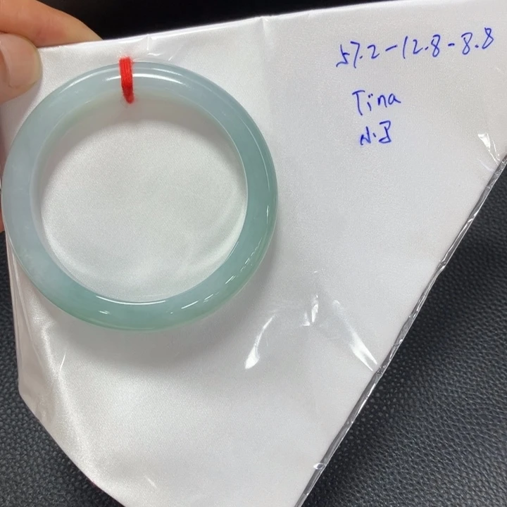 翡翠手镯未镶嵌T**a缅甸天然翡翠手镯