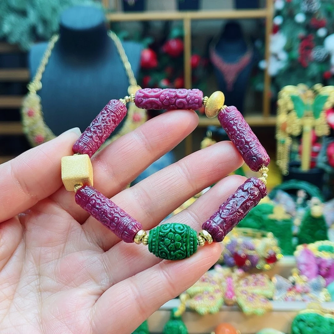 合金手串红宝石48小时鉴赏期