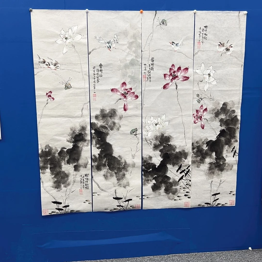 国画国画作品纯手绘