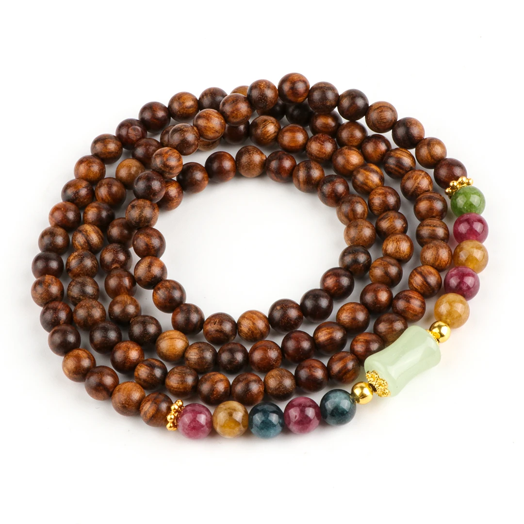 A0503 黄花梨 玉竹6mm