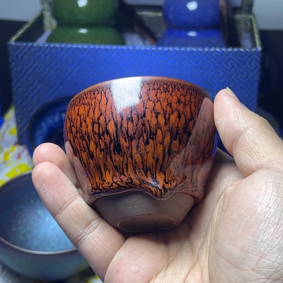 茶盏建阳建盏喝茶主人杯