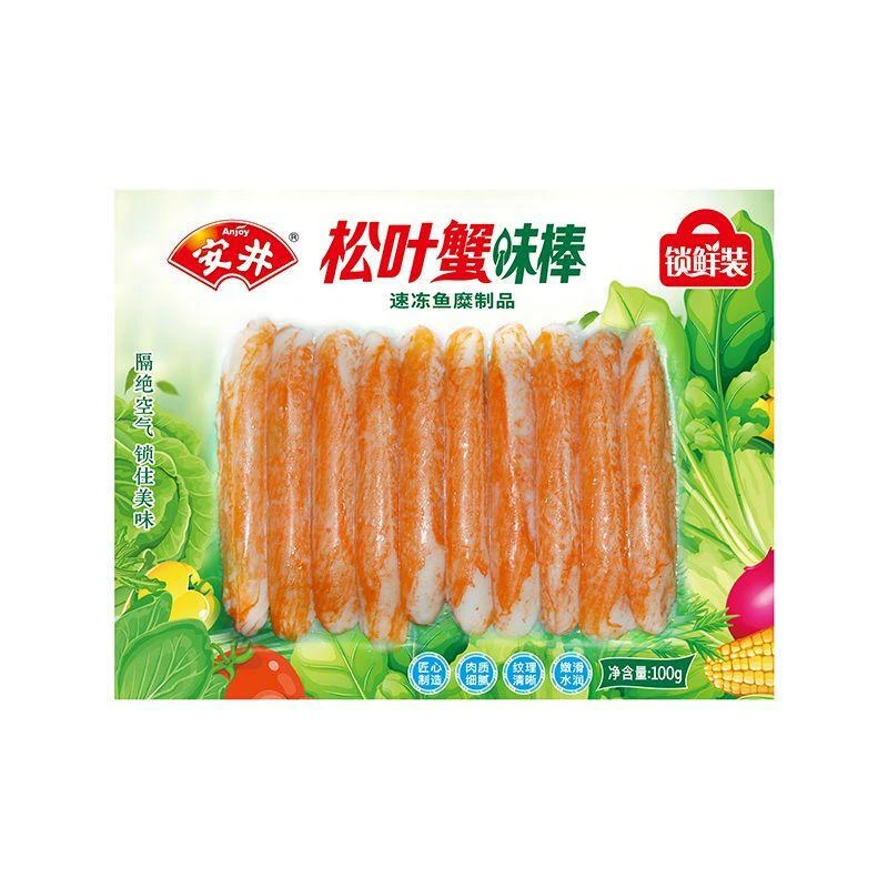 安井锁鲜装松叶蟹味棒100g