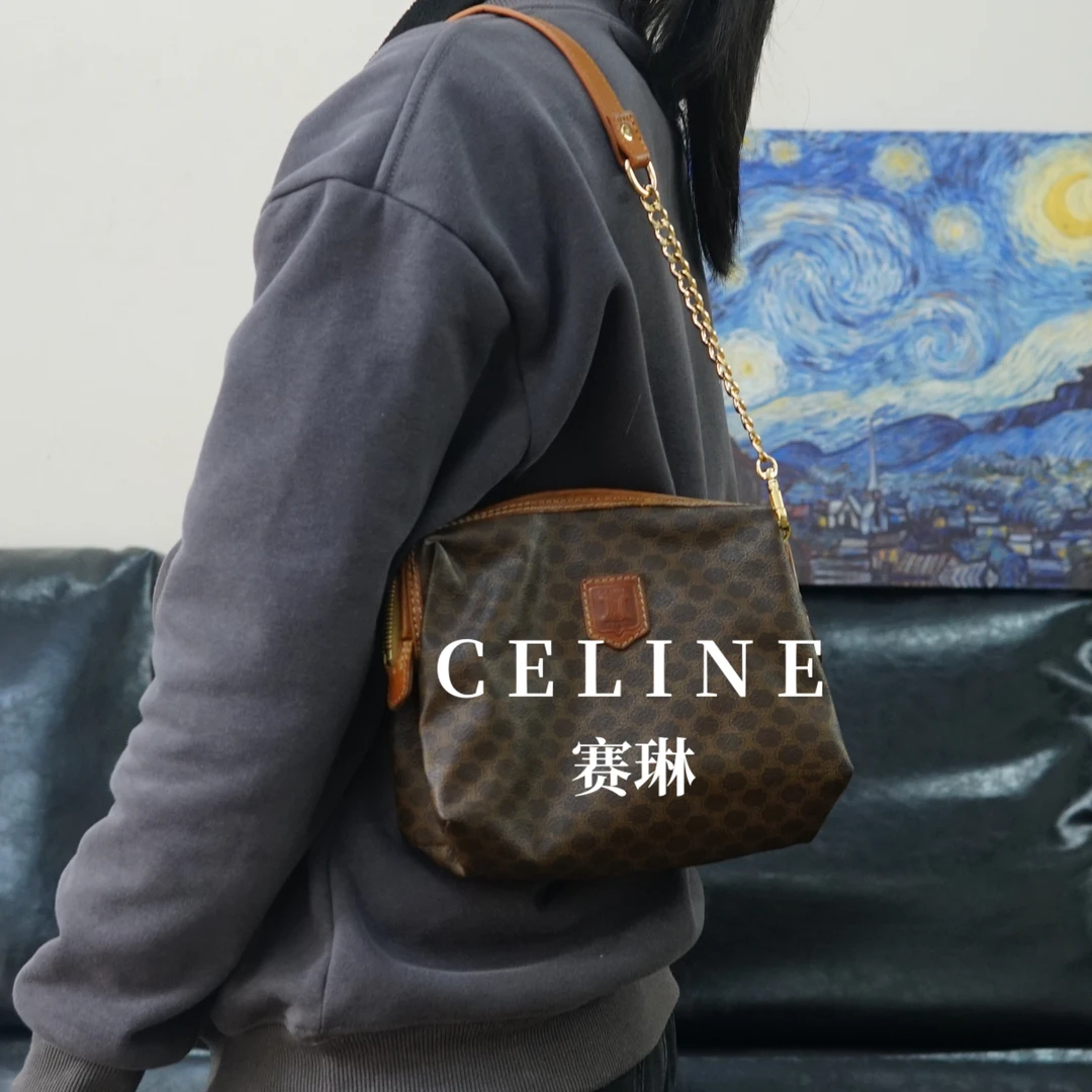95新 Celine/思琳 老花单肩包/JJ02708951/8951
