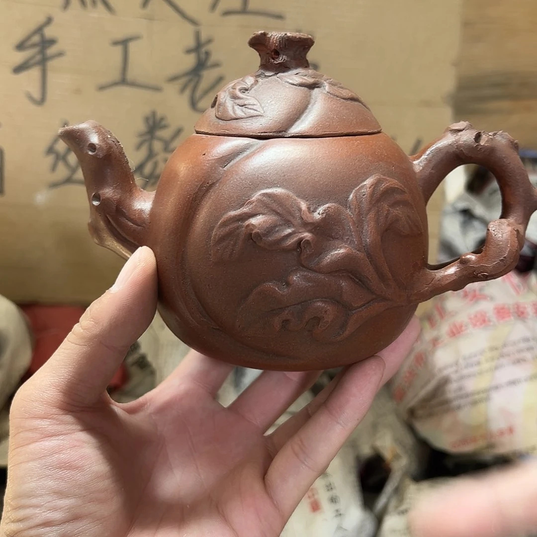 老厂紫砂壶一件！