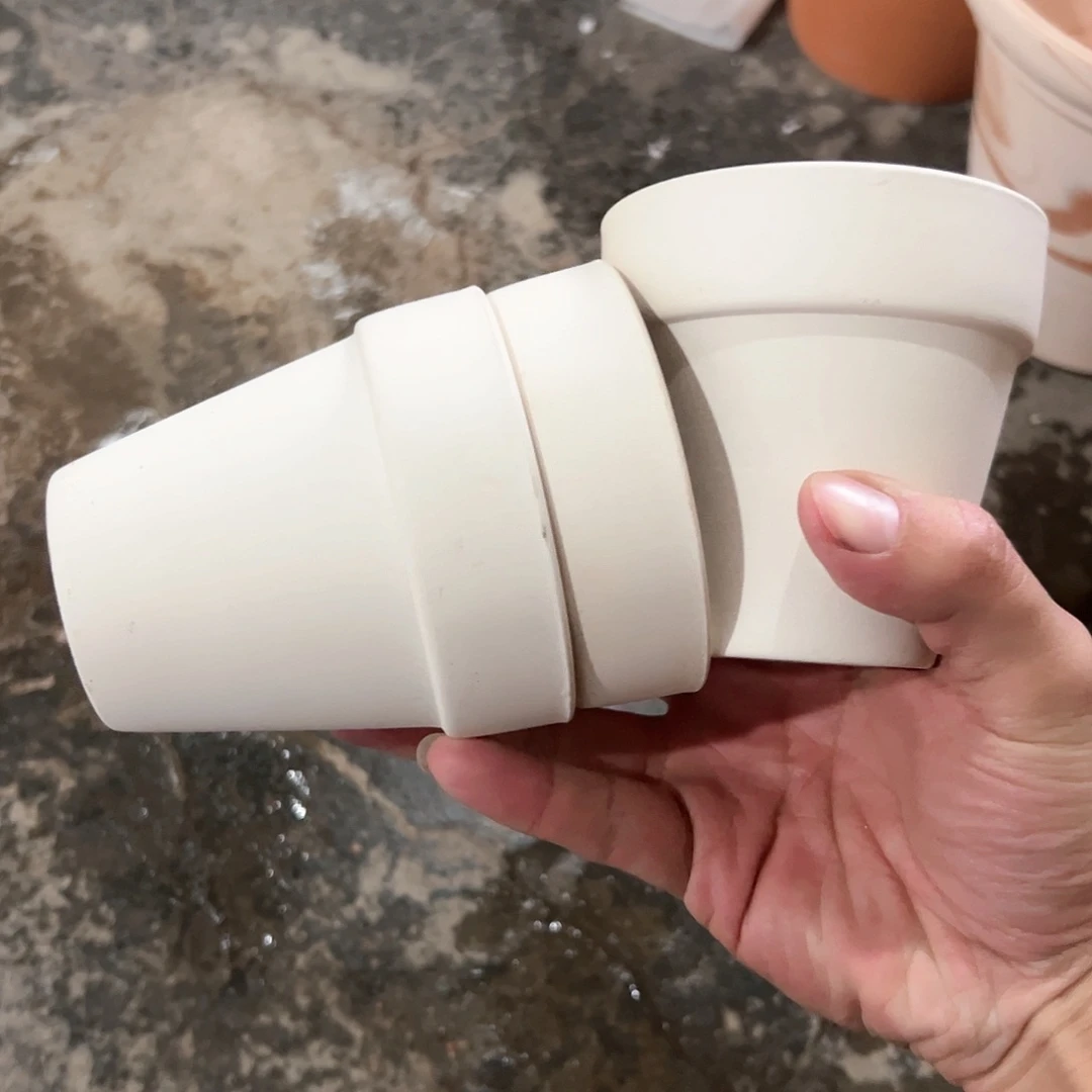 【闪购商品】红陶花土9口9高3个【微瑕】