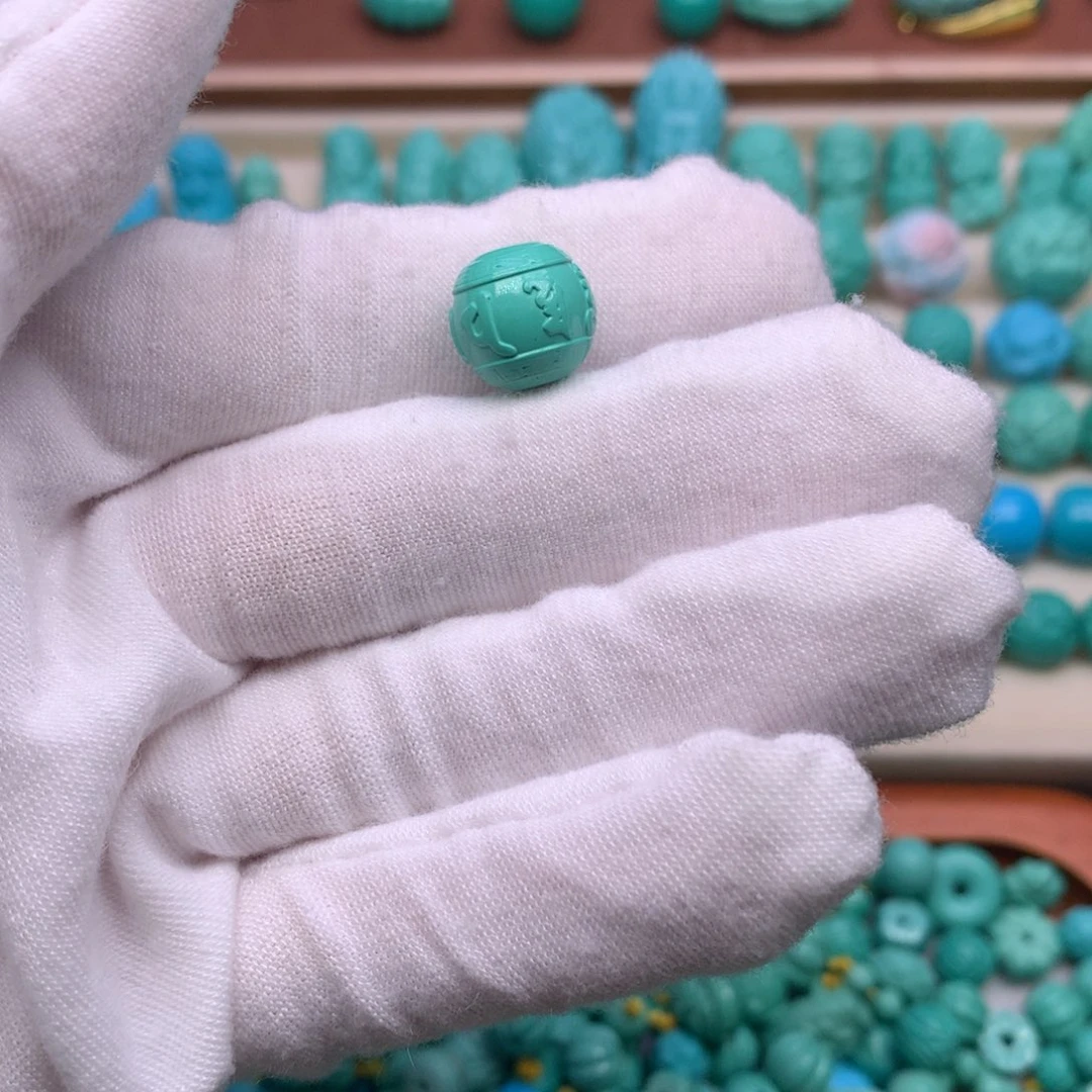 湖北精品六字真言圆珠11mm