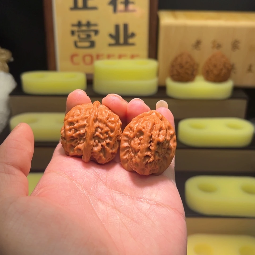 文玩核桃吊坠全品34红莲