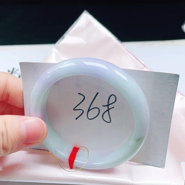 翡翠未镶嵌手镯55圈口
