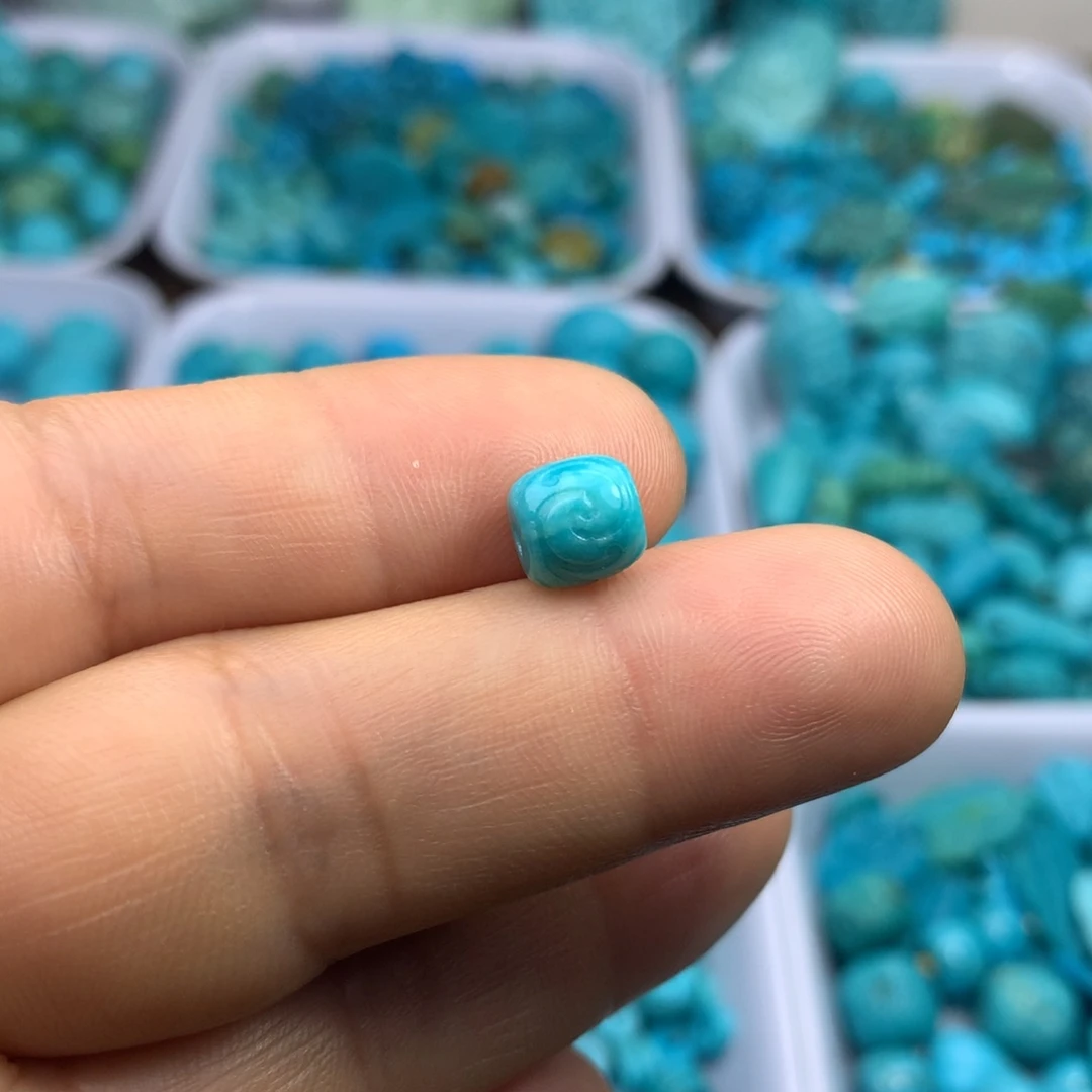 绿松石未镶嵌吊坠(不含链)