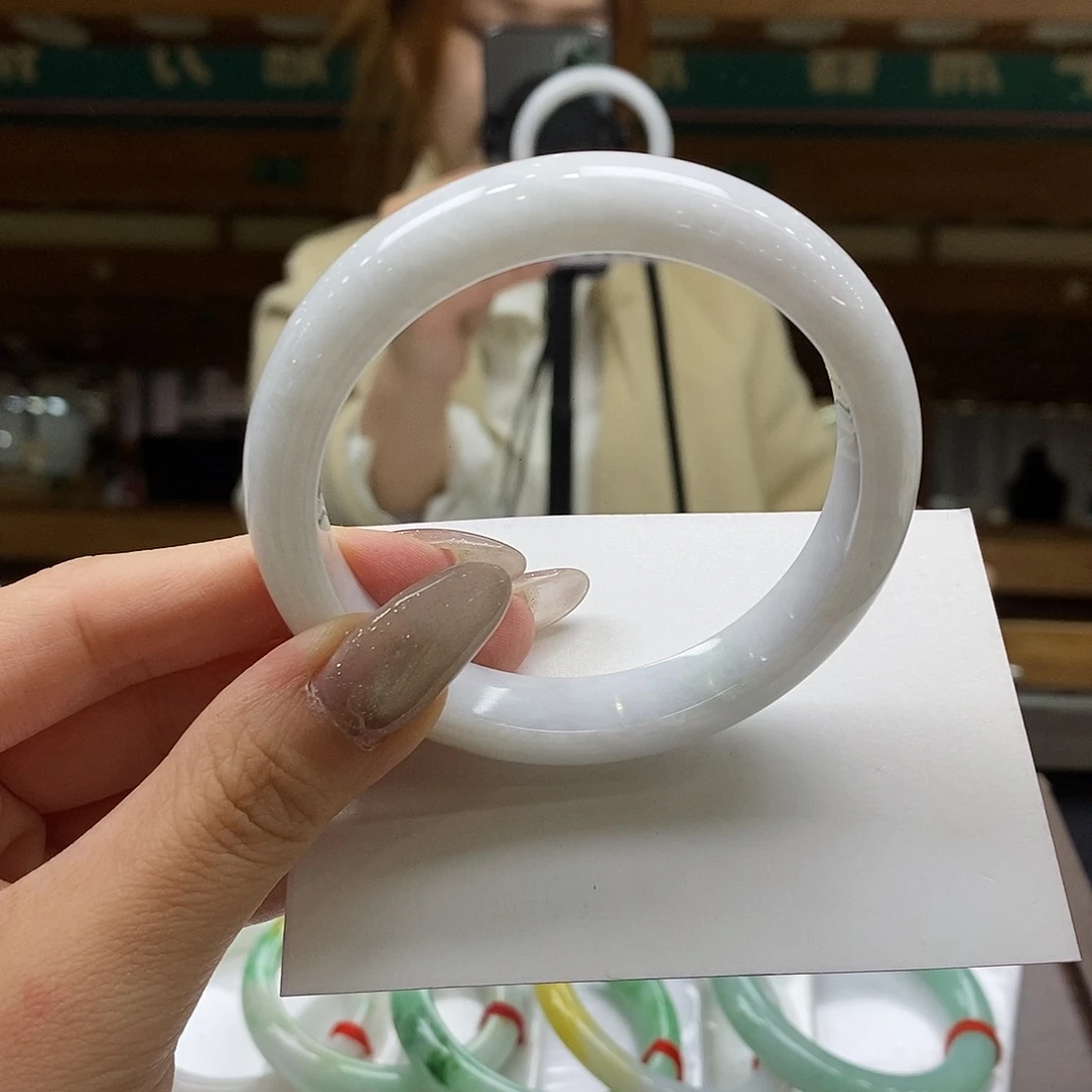 翡翠未镶嵌手镯59-61