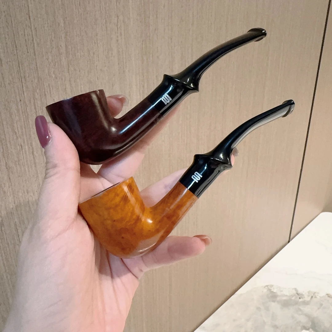 福利款9毫米福尔摩斯 意大利进口石楠木老式手工迷你实木男士过滤