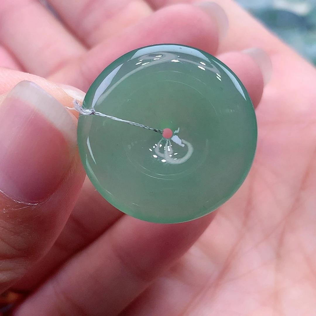 颈饰未镶嵌翡翠编号19尺寸25.-4.8