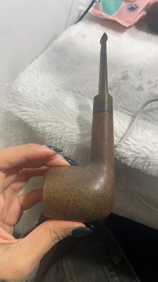 焮老板专拍烟斗链接瑕疵斗口失圆
