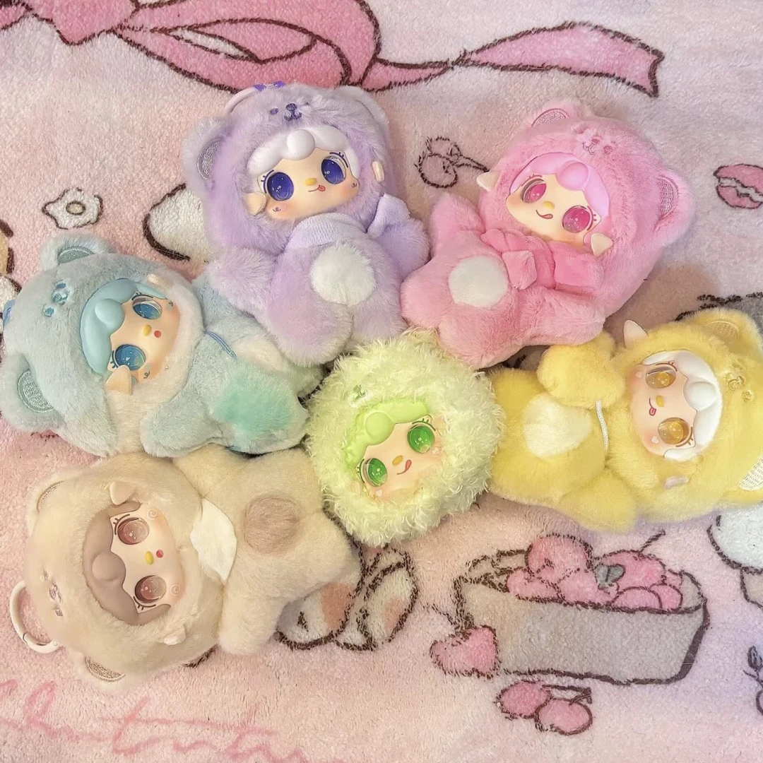 【拆盒】Yooki氧氧咬一口小熊系列毛绒盲盒可爱玩偶女生礼物