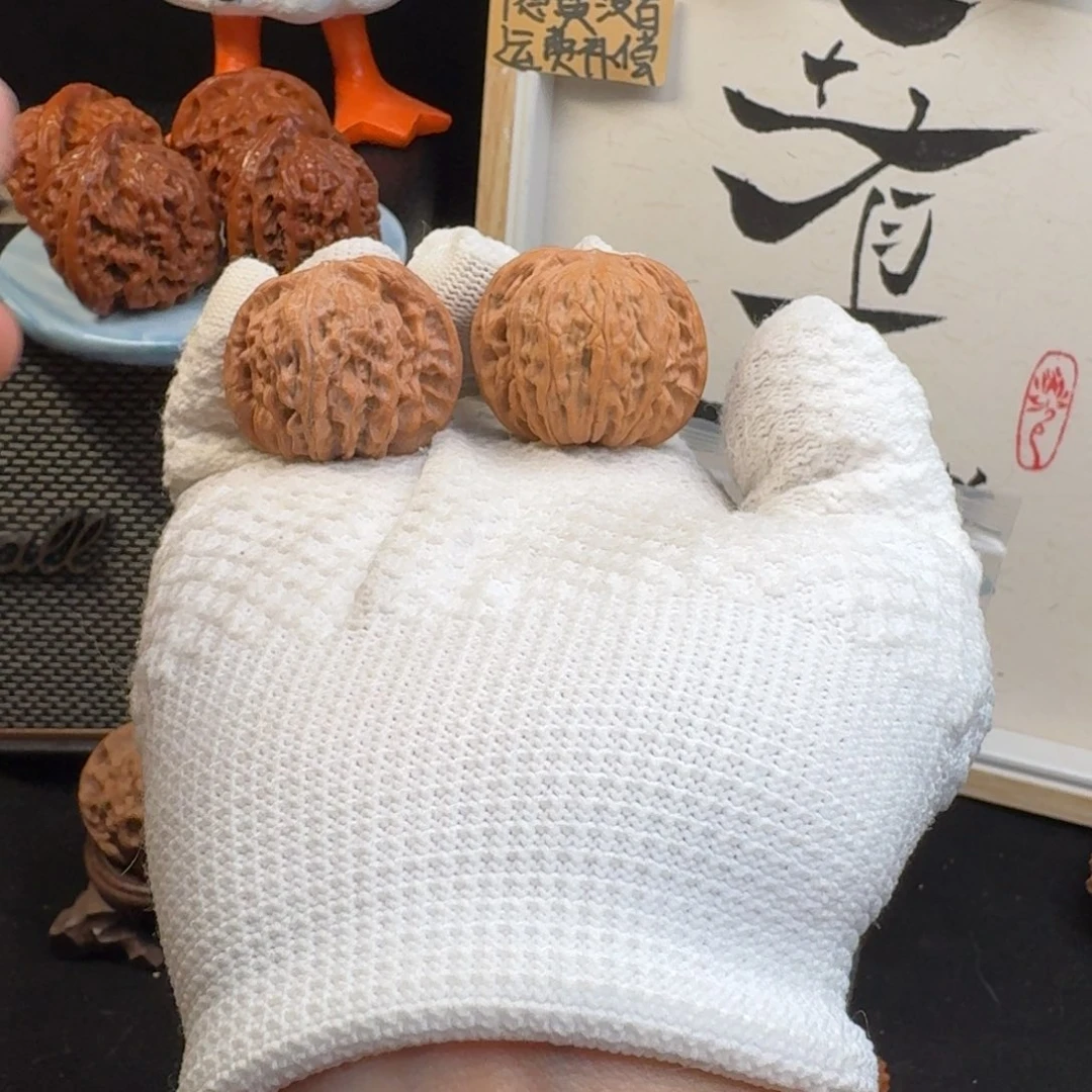 吊坠文玩核桃3502磨盘