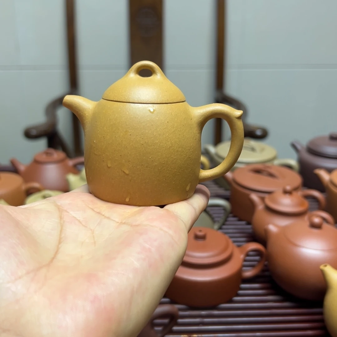 茶壶紫砂秦权微瑕100cccc