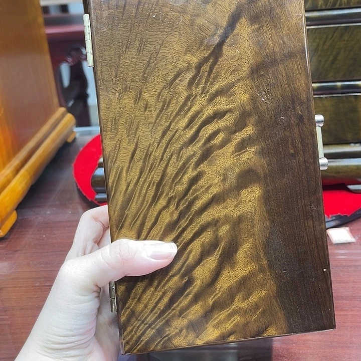 乌木类家具金丝楠木阴沉木首饰盒