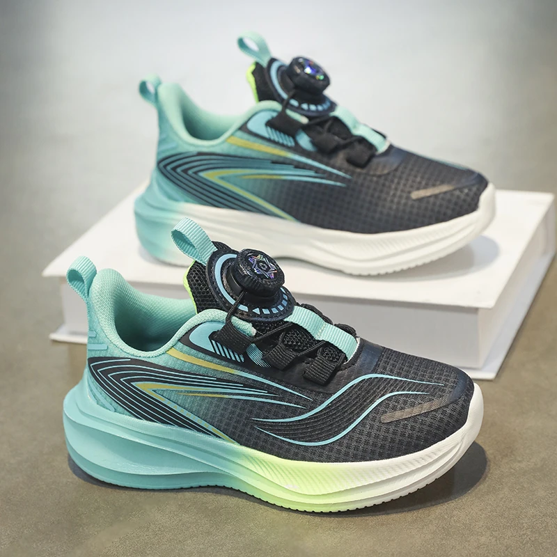 断码男童跑步鞋春秋季新款网面透气中大童运动鞋男孩轻便软底