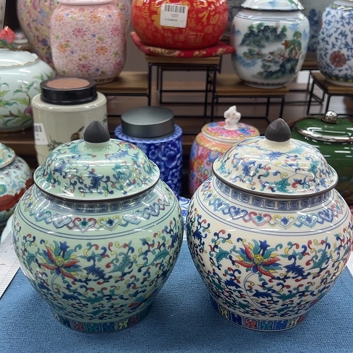 瓷片茶叶罐茶叶罐@@511