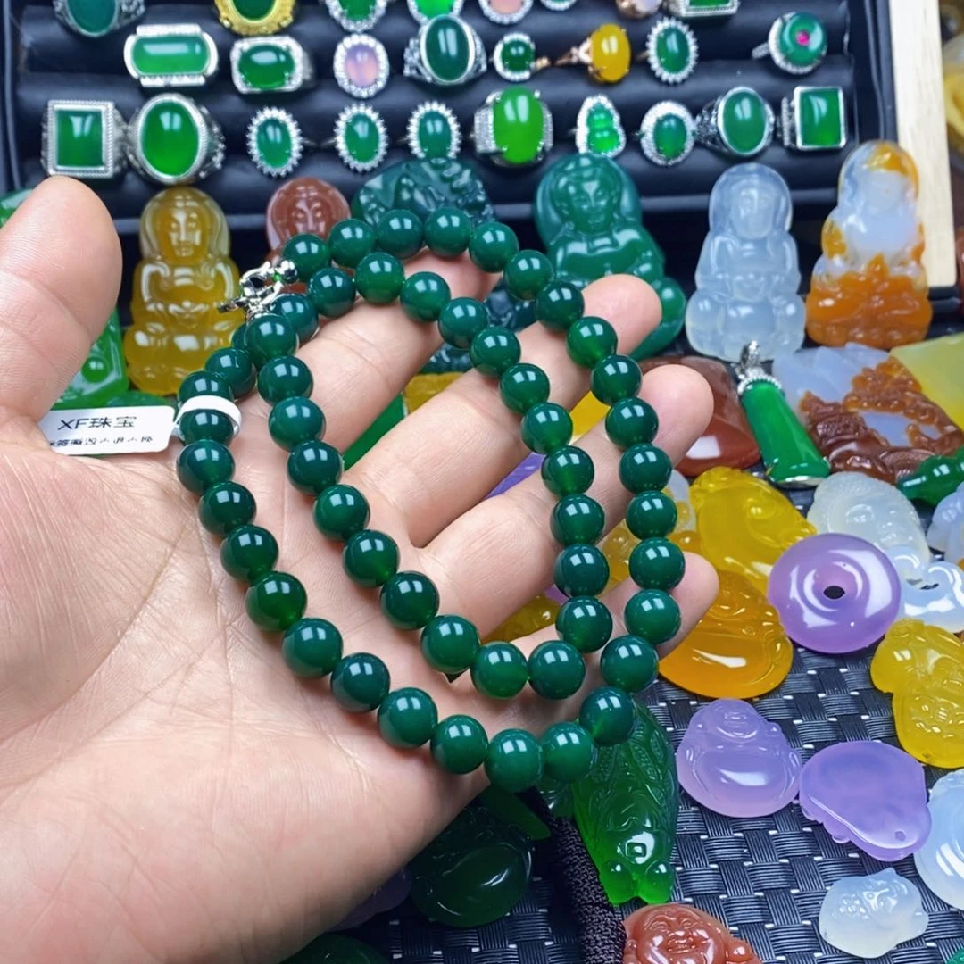 玛瑙/玉髓颈饰未镶嵌小*辰