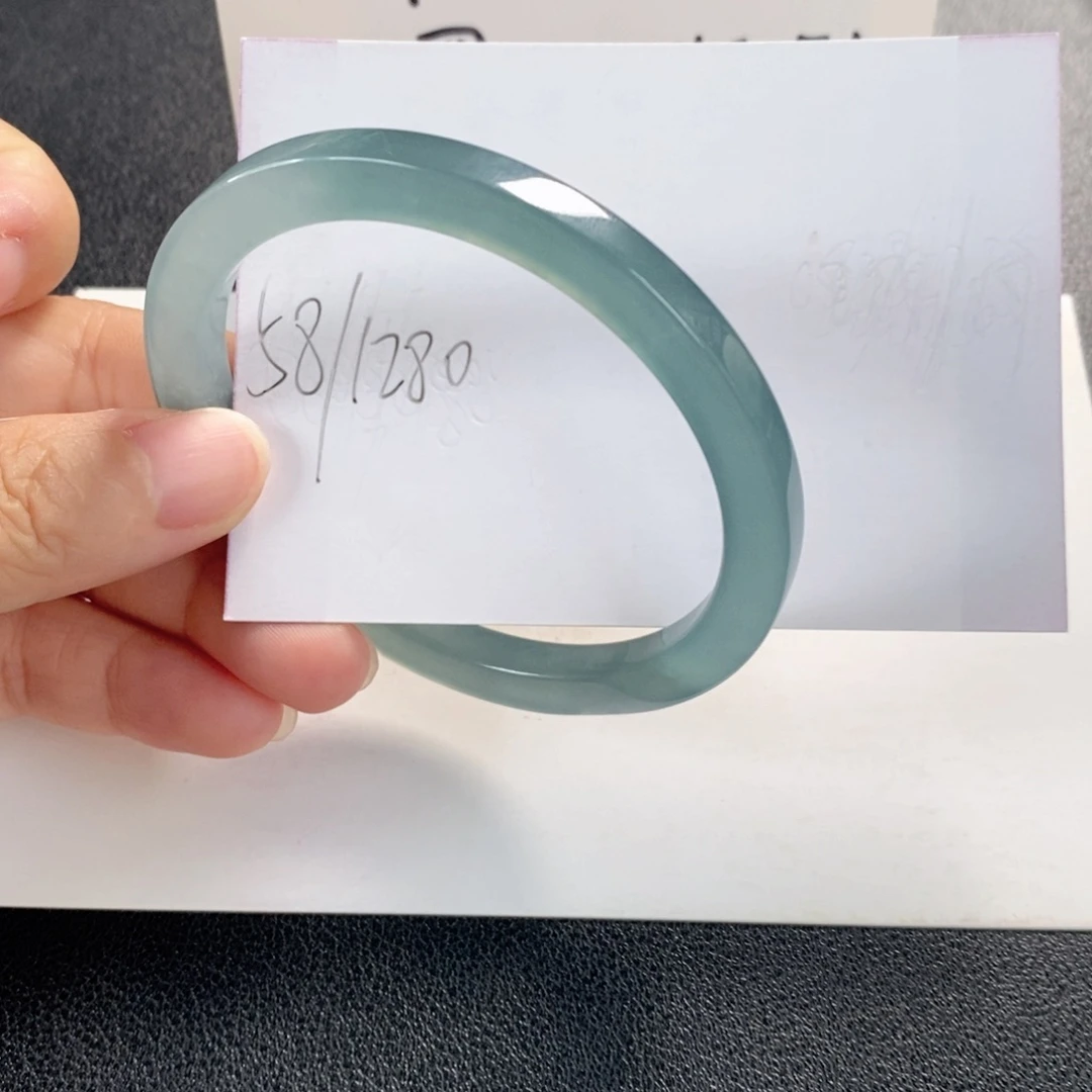 翡翠未镶嵌手镯天然翡翠