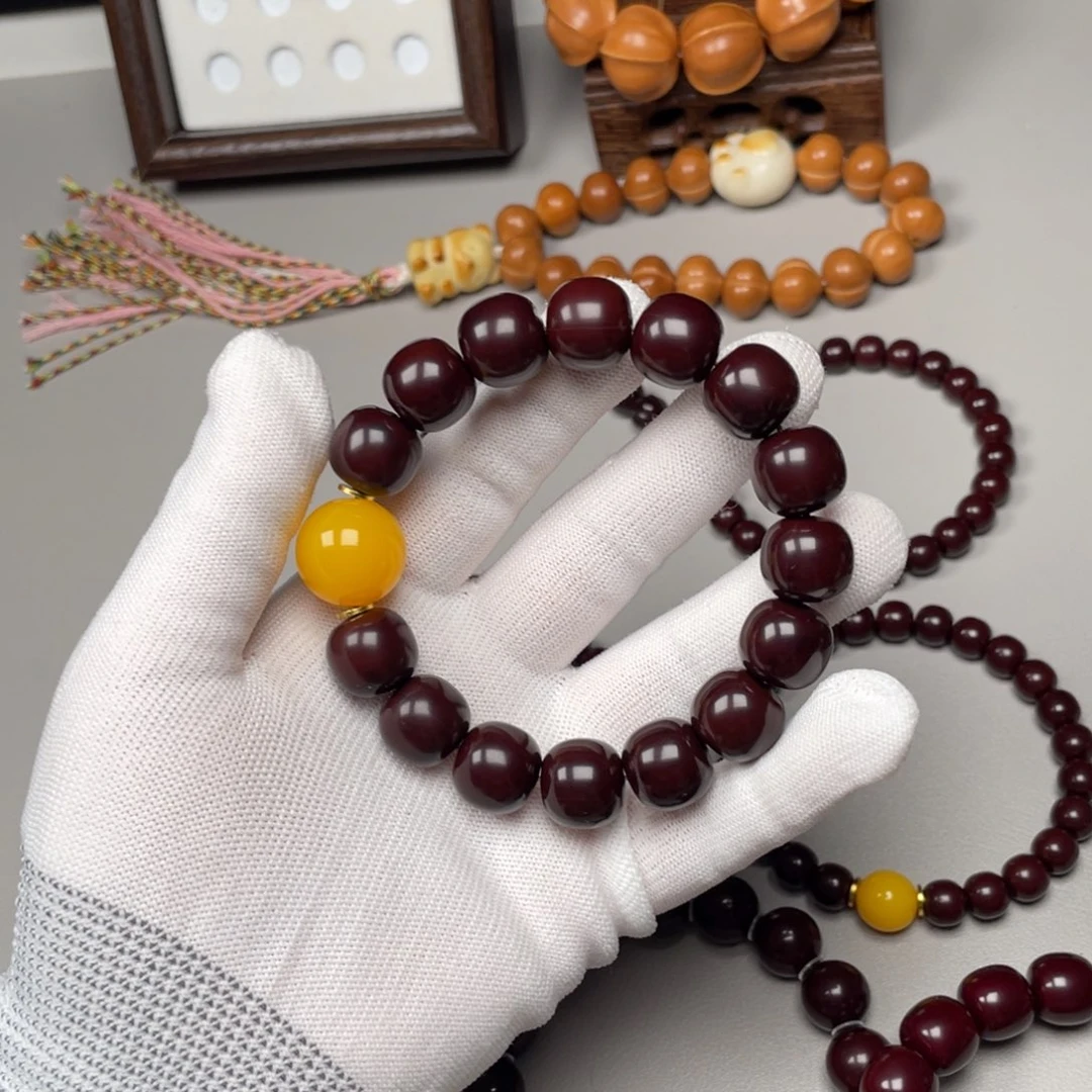 青***雨猴头核桃手串老型微瑕看好拍不退换