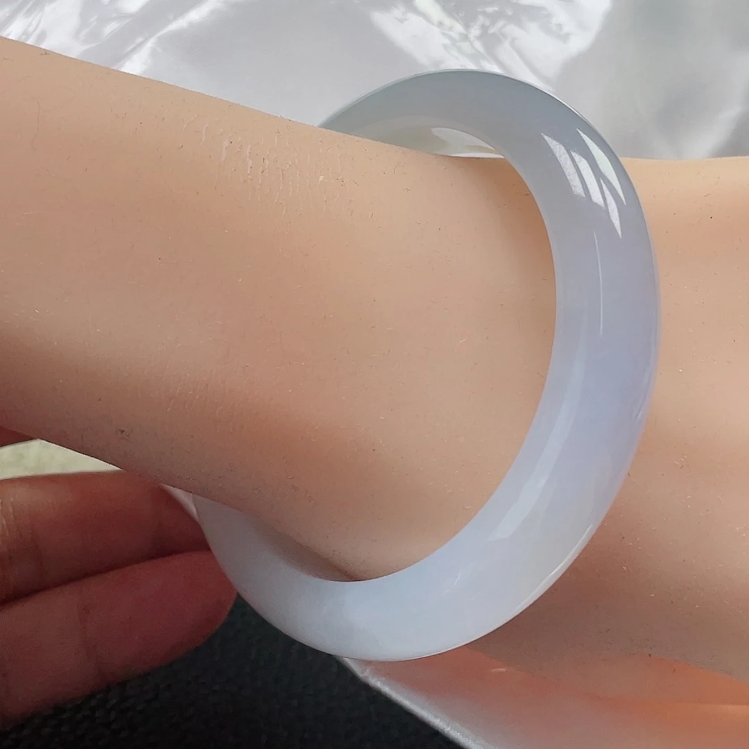 翡翠手镯未镶嵌缅甸翡翠手镯57圈