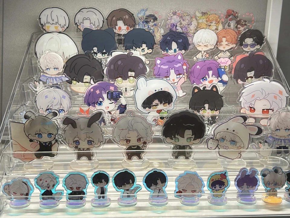 【6cm亚克力大立牌】乙游 现拍现装+底座 （可单推拿）！