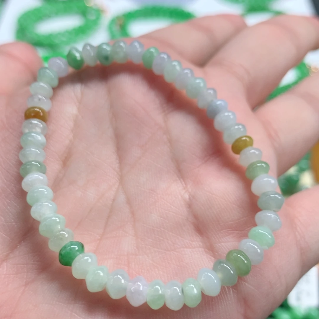 未镶嵌手链翡翠翡翠